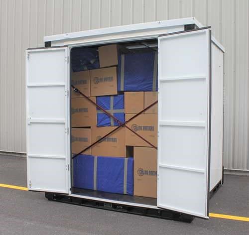 AMJ Move's reliable moving containers